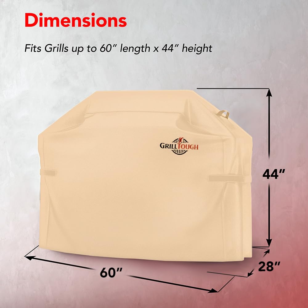 GrillTough grill cover on outdoor grill
