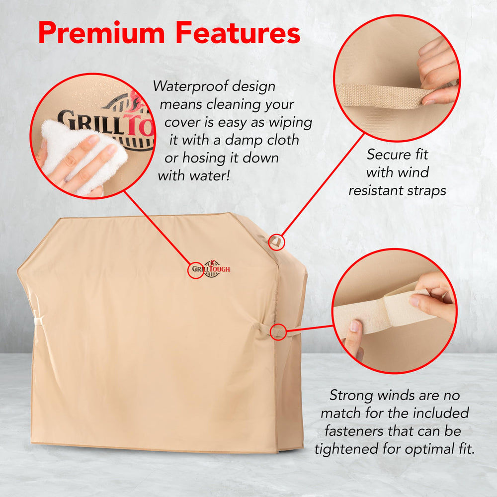 GrillTough Heavy Duty BBQ Grill Cover packaging