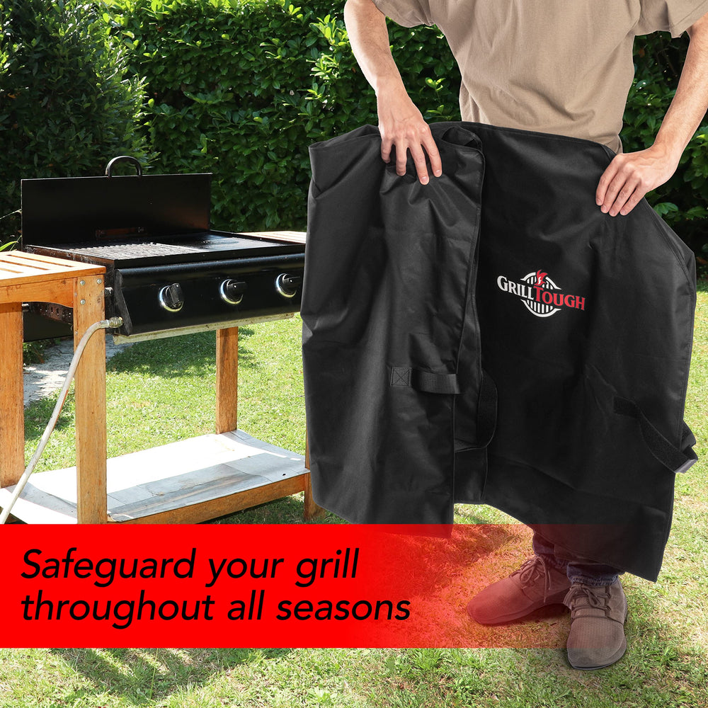 GrillTough Heavy Duty Griddle Cover close-up of fabric texture
