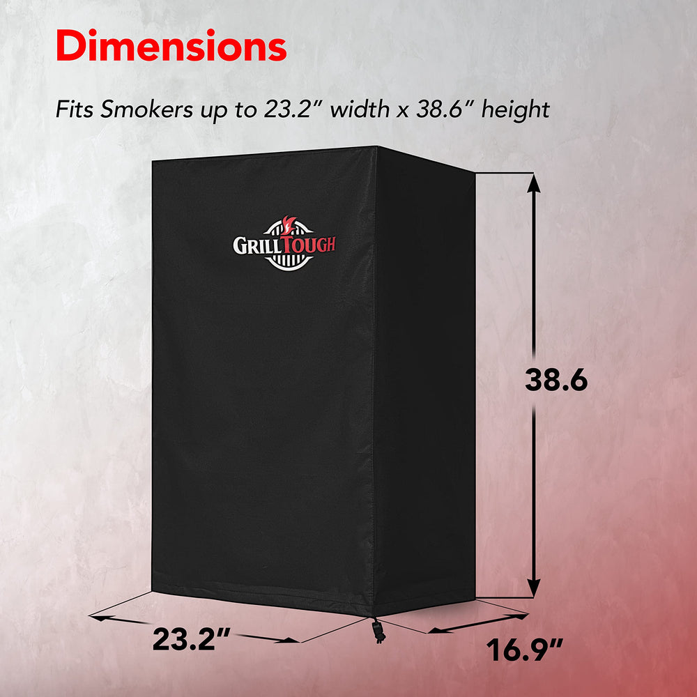 GrillTough Smoker Cover packaging details