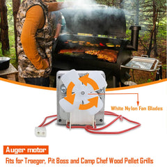 GRISUN 2.0 RPM Auger Motor side view