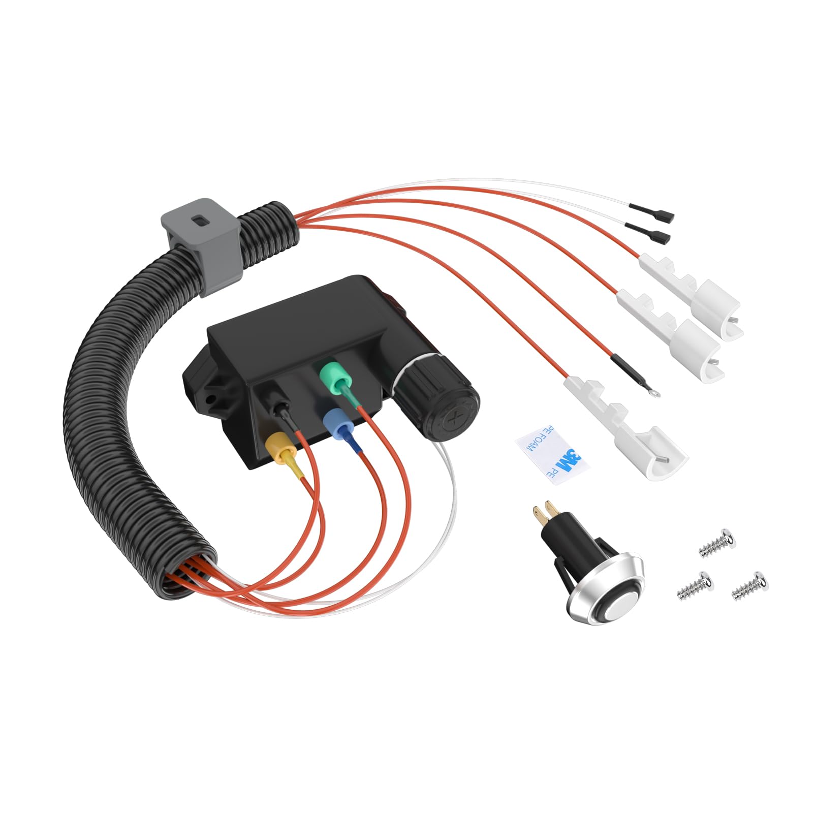 GRISUN 66354 Igniter Kit components including ignition module and wires