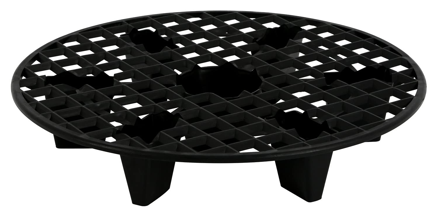 Gro Pro NX Level Pot Stand 13 inch black front view