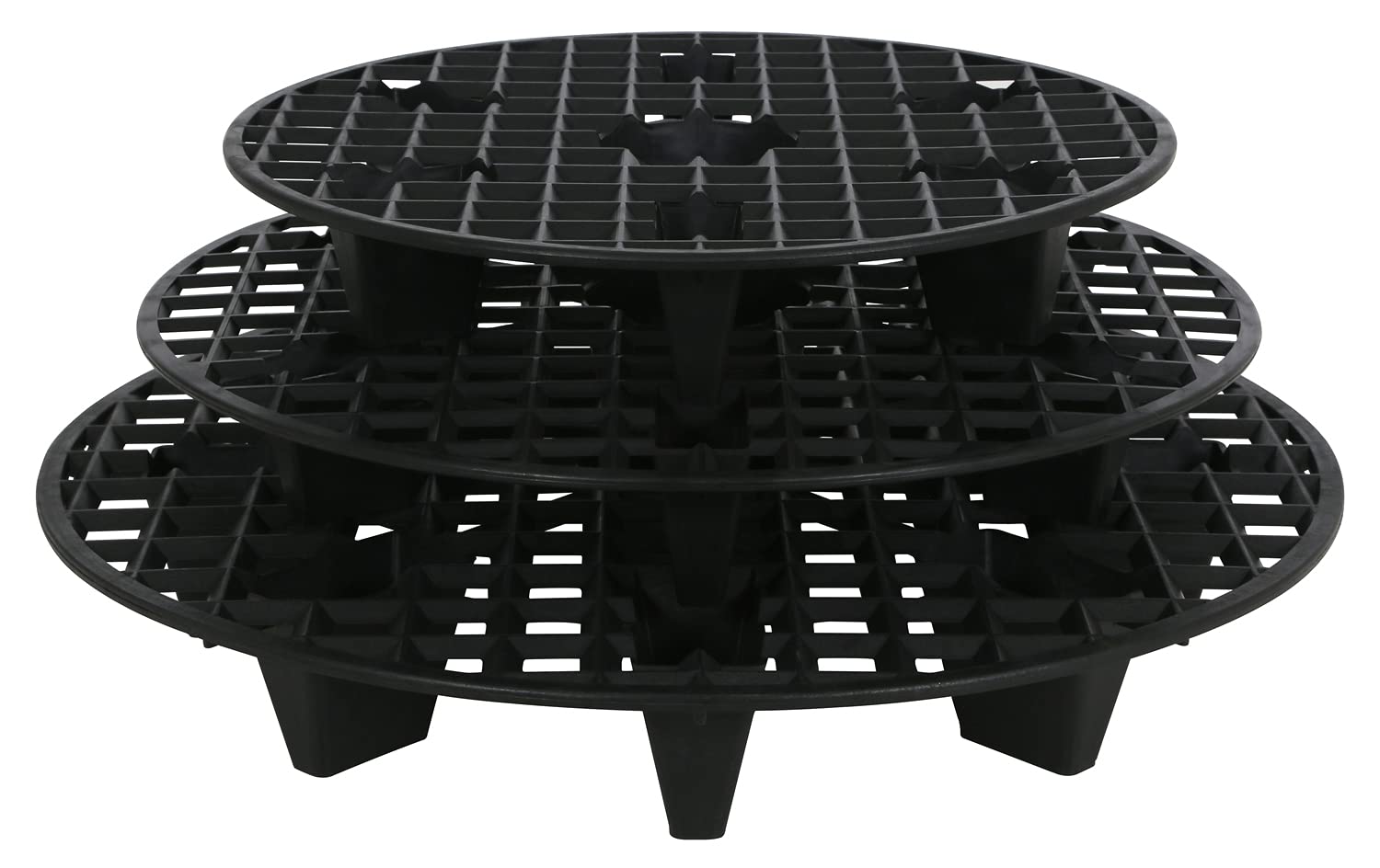 Gro Pro NX Level Pot Stand 13 inch black side view