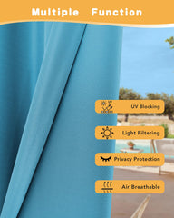Grommet design of HolidayIdeas outdoor curtains