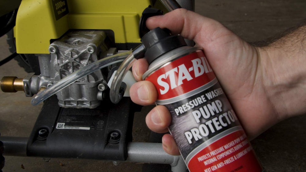 Group of STA-BIL Pump Protector bottles