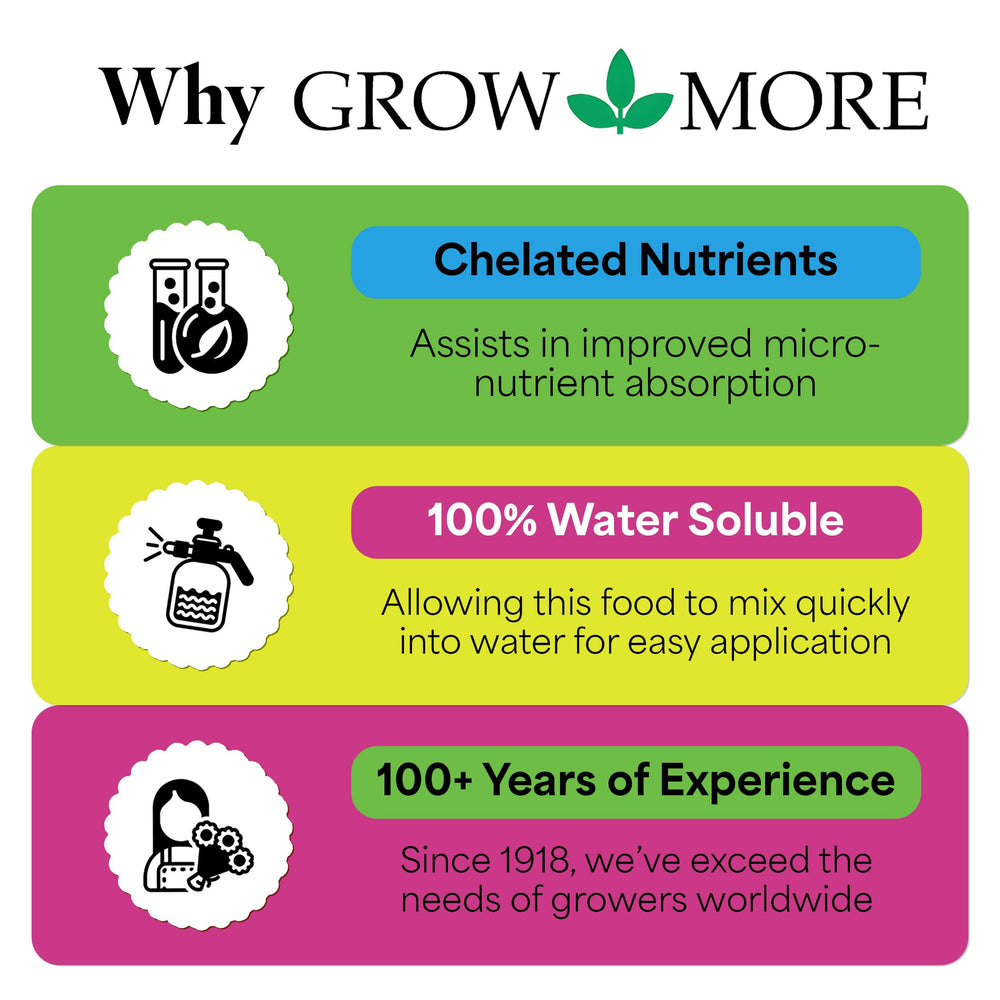 Grow More Maxi-Cal 16 oz Calcium Nitrate Fertilizer with a measuring scoop