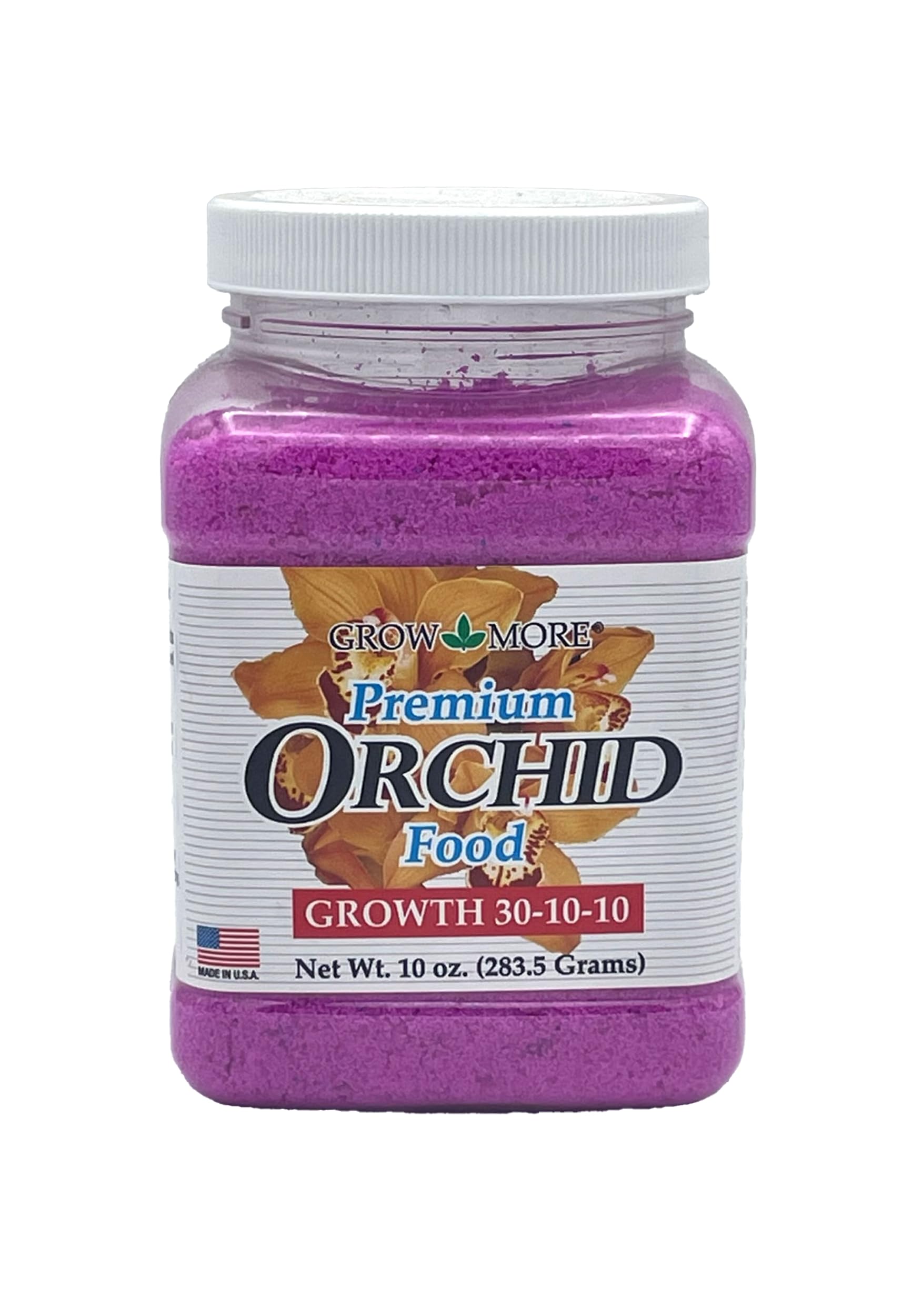 Grow More Orchid Food in a garden setting