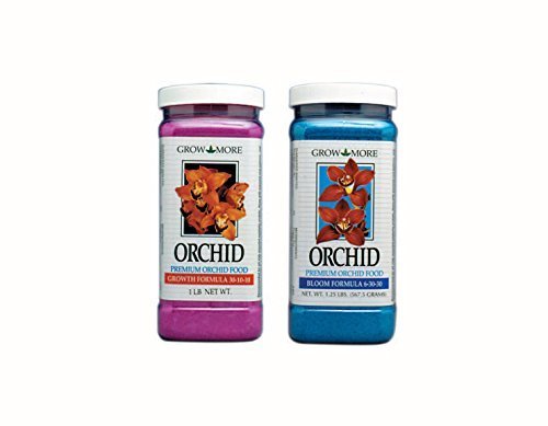 Grow More Premium Orchid Fertilizer Combo packaging front view