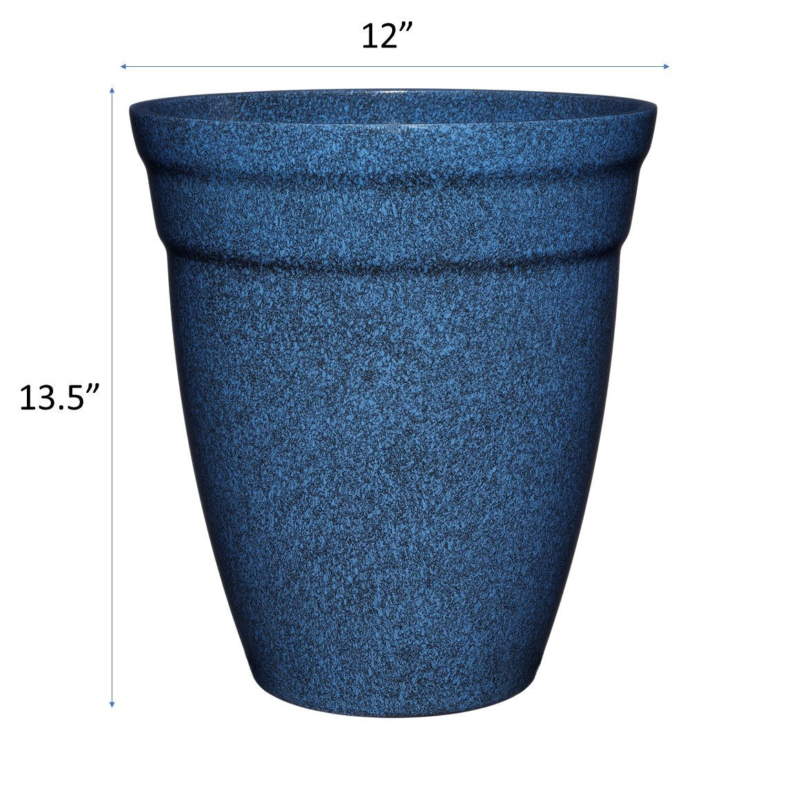 GROWSCAPE Allaire 12-inch Indigo Planter packaging