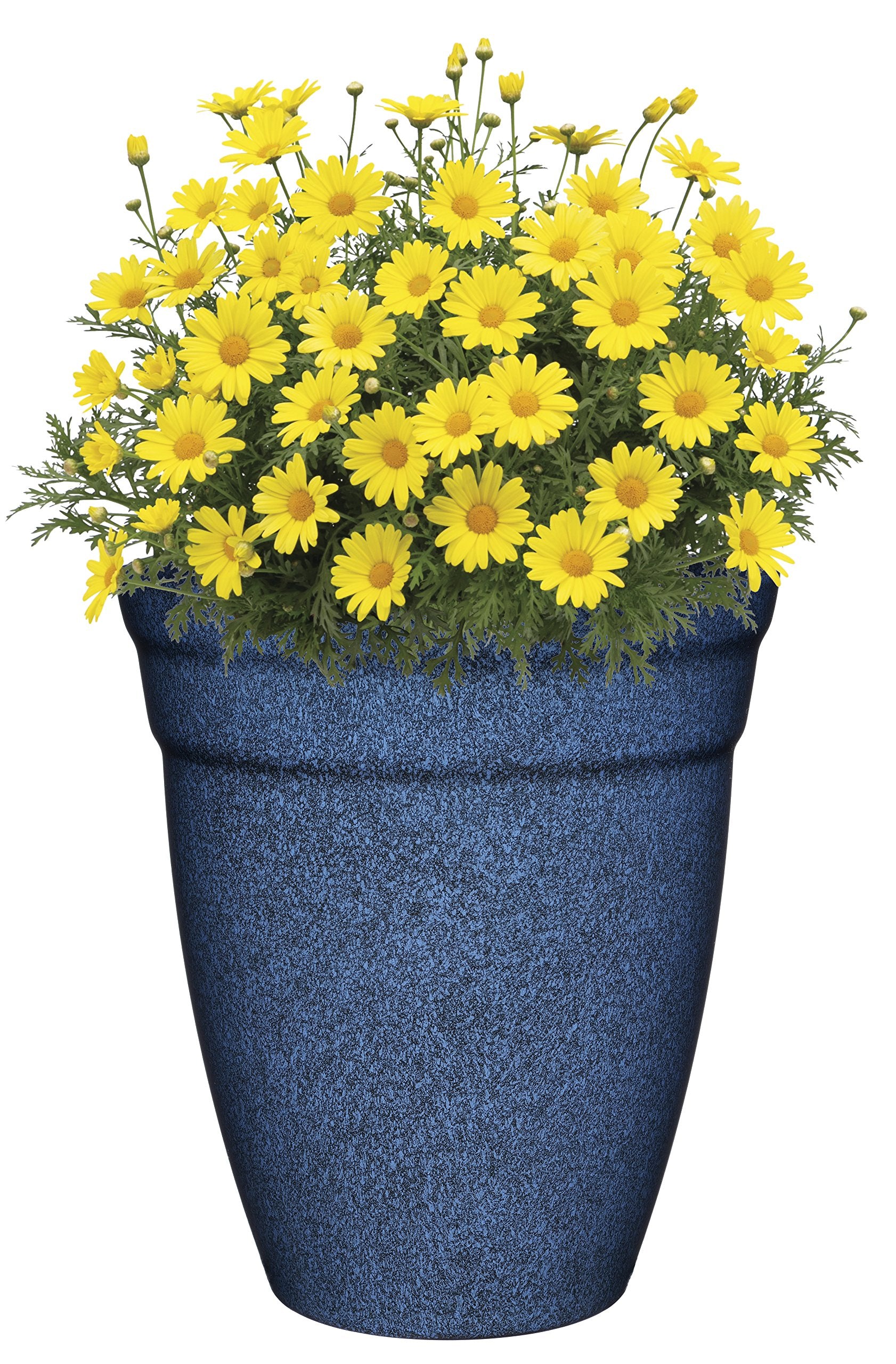 GROWSCAPE Allaire 12-inch Indigo Planter side view
