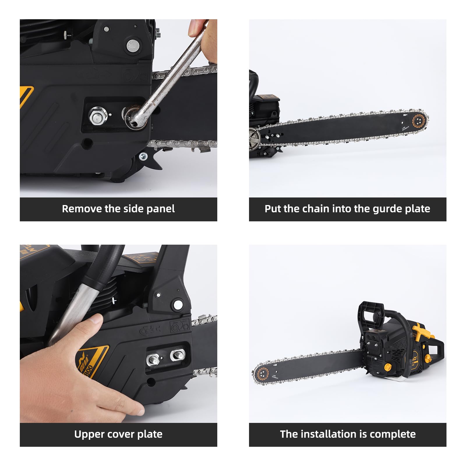 GSSHBR 16 inch chainsaw chain fitting compatibility with different brands