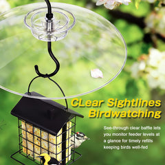 Gtongoko Bird Feeder Cover Dome packaging front view