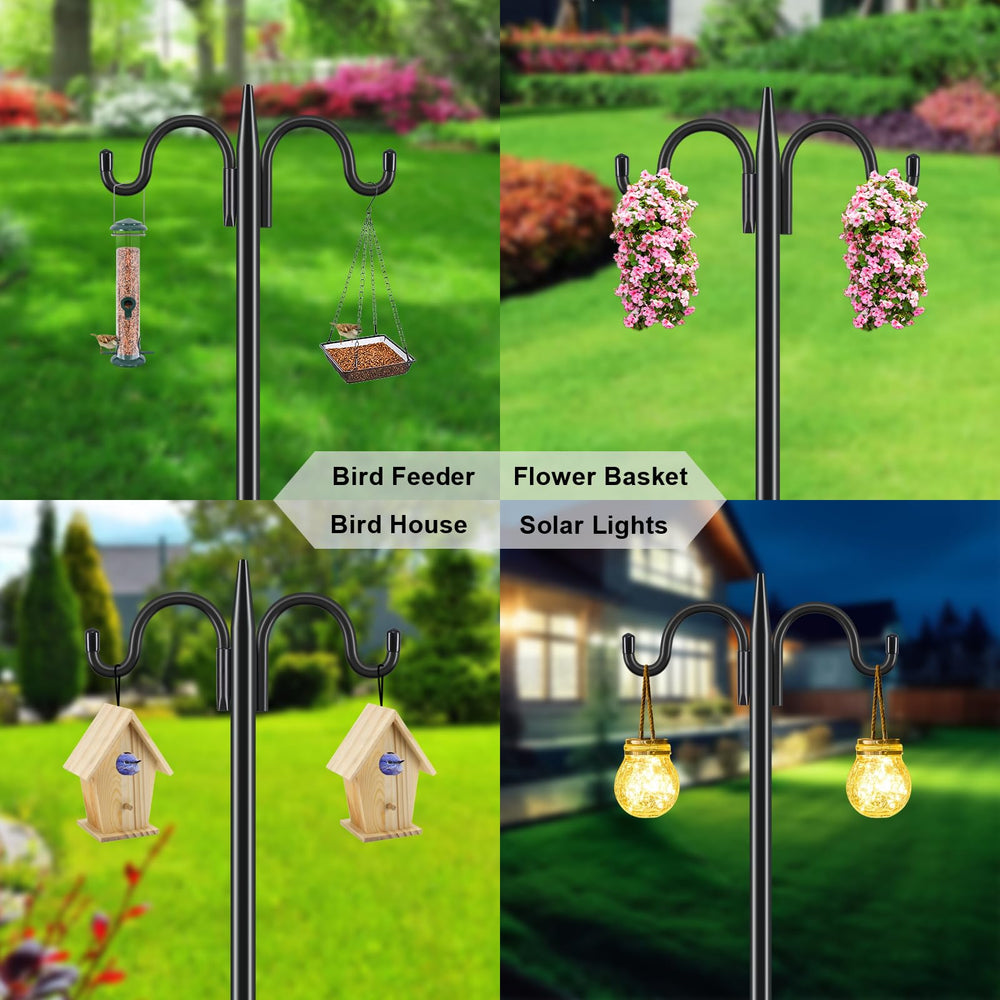 Gtongoko Bird Feeder Pole assembly instructions illustration