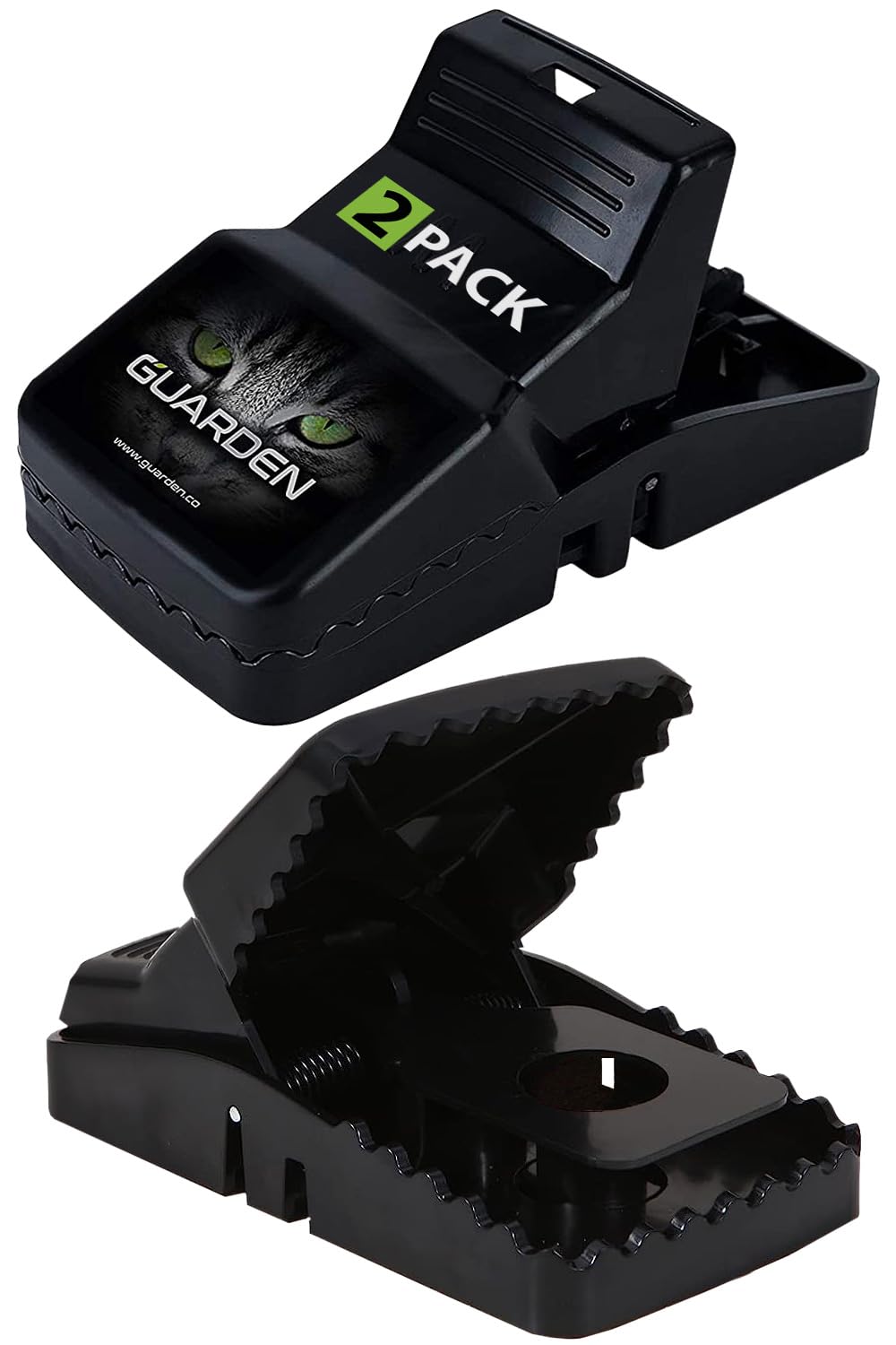 Guarden Rat Traps Indoor black model front view