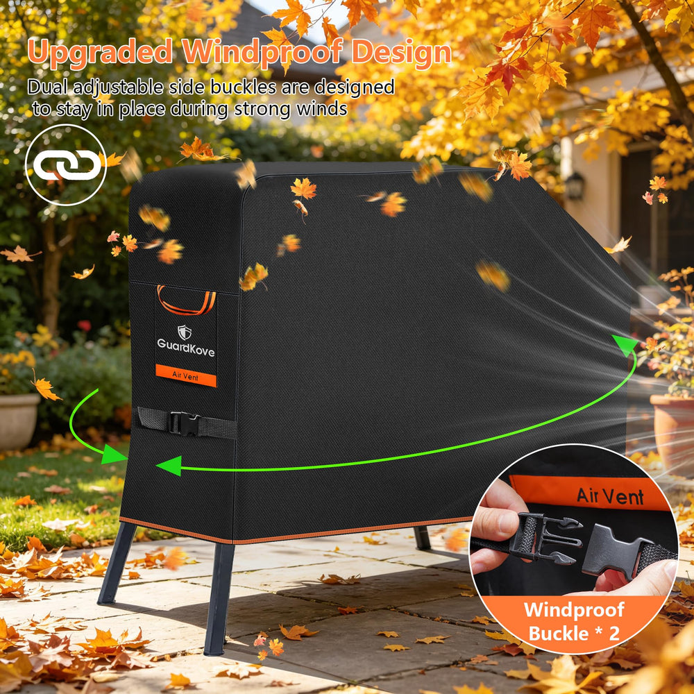 GuardKove Griddle Cover showing air vents design