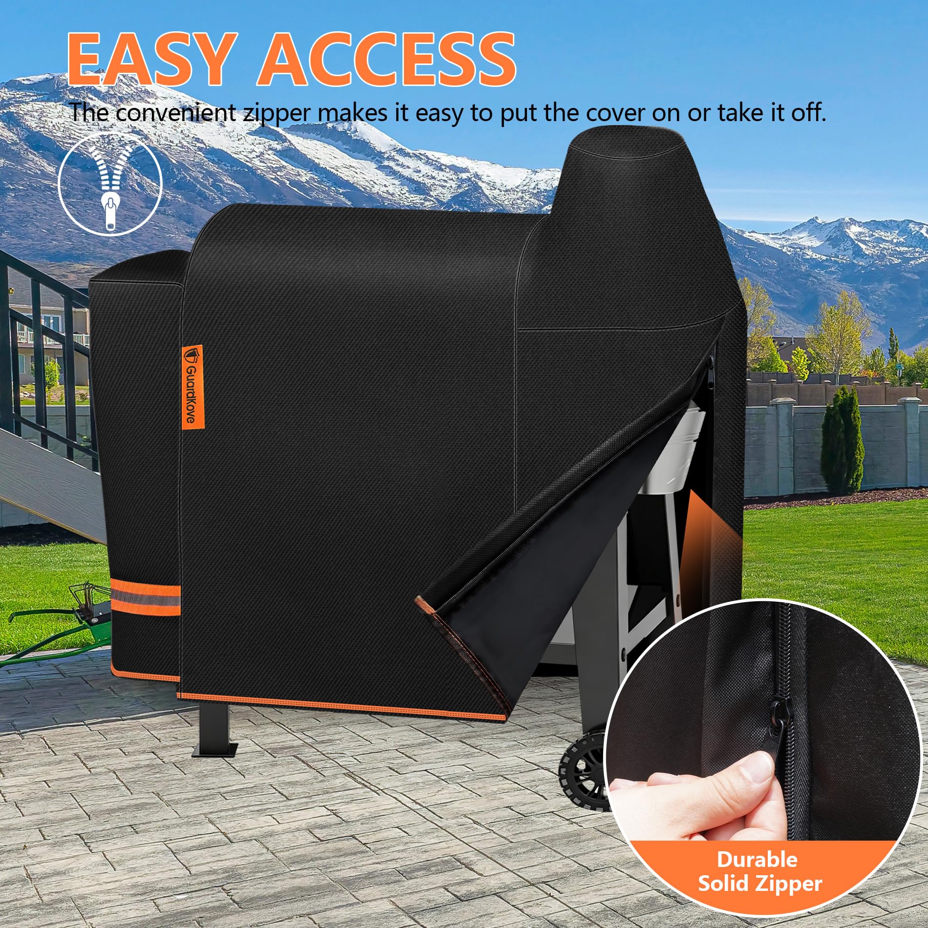 GuardKove Grill Cover UV resistant feature