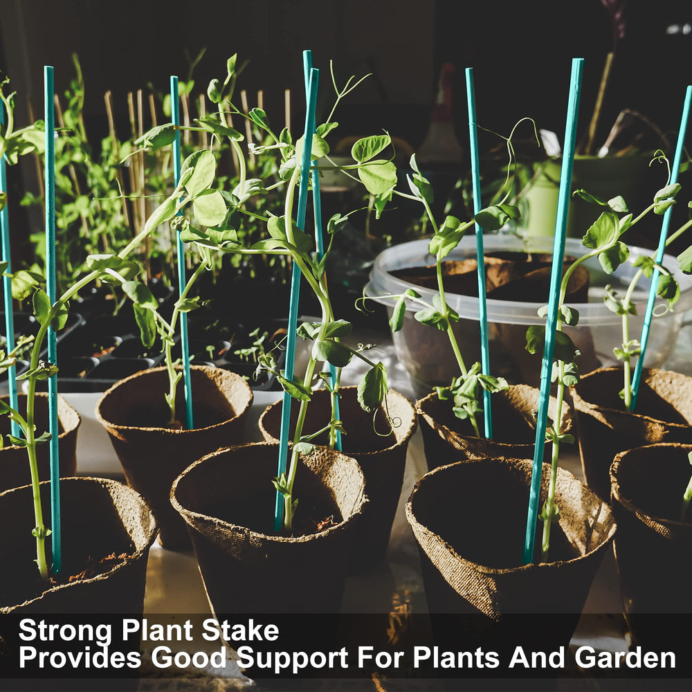 Guatbsecure garden stakes showcasing smooth wood finish