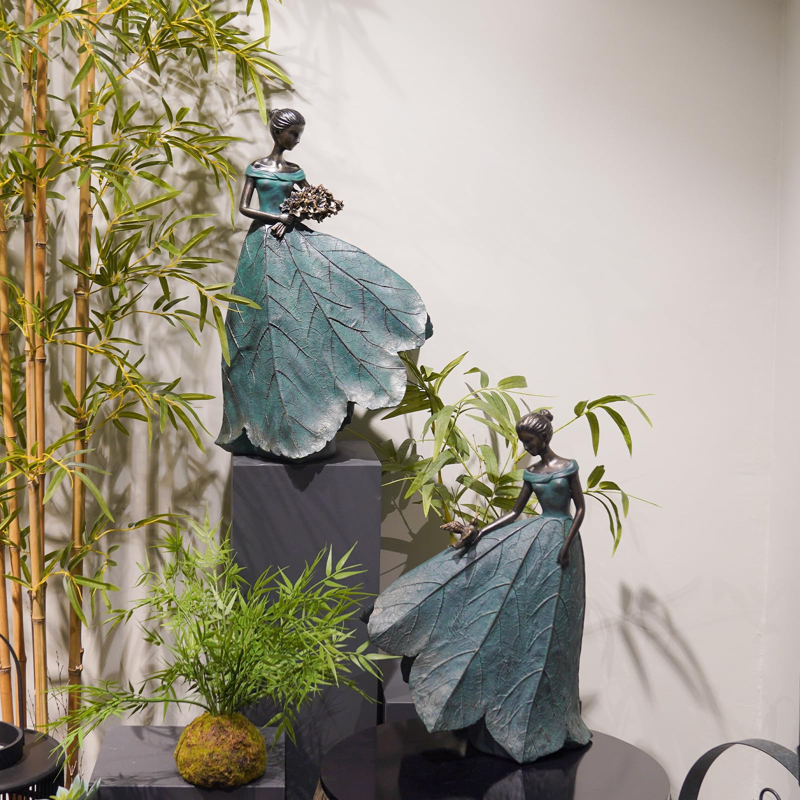 Guichifun Fairy Statue detailed leaf texture