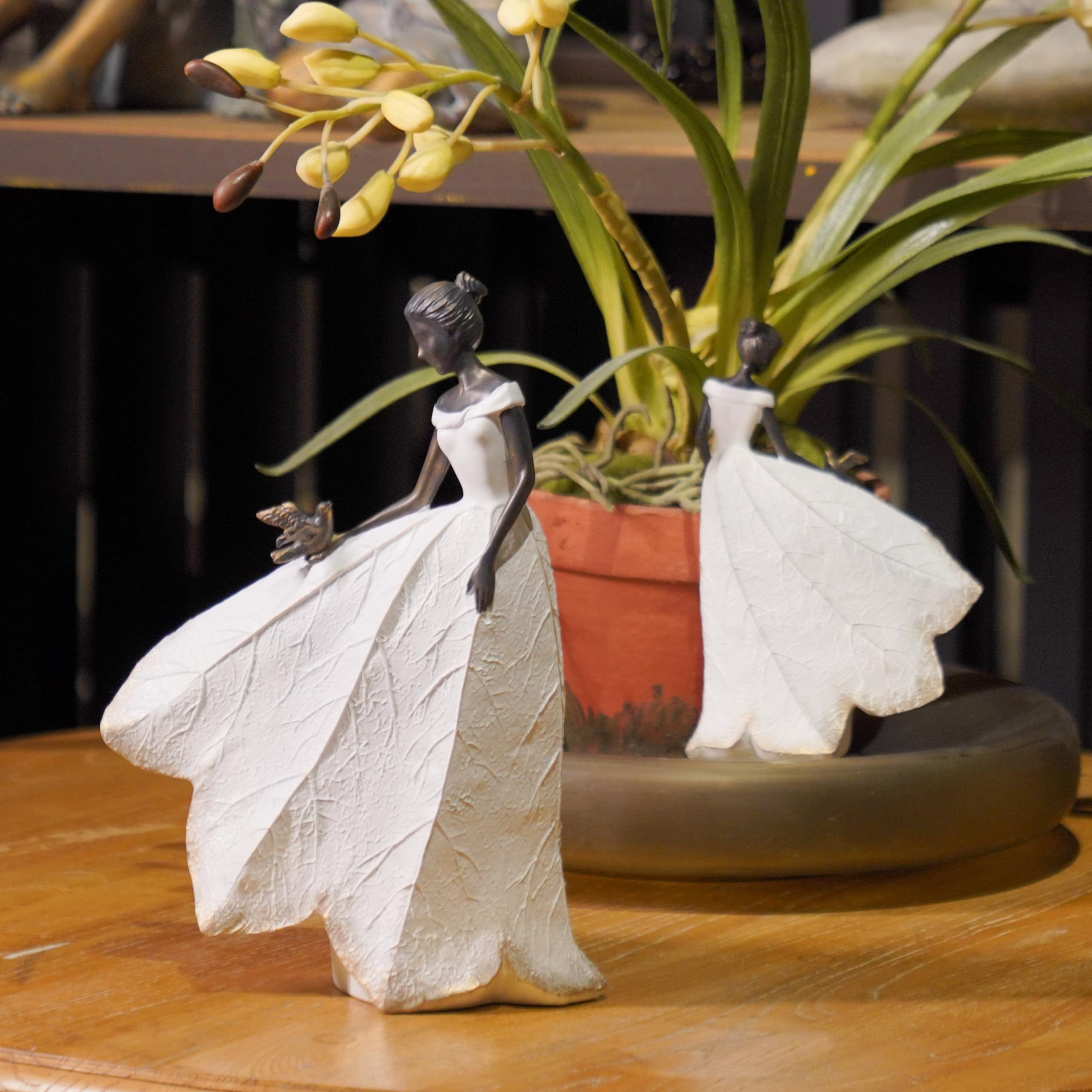 Guichifun Fairy Statue displayed in a garden setting