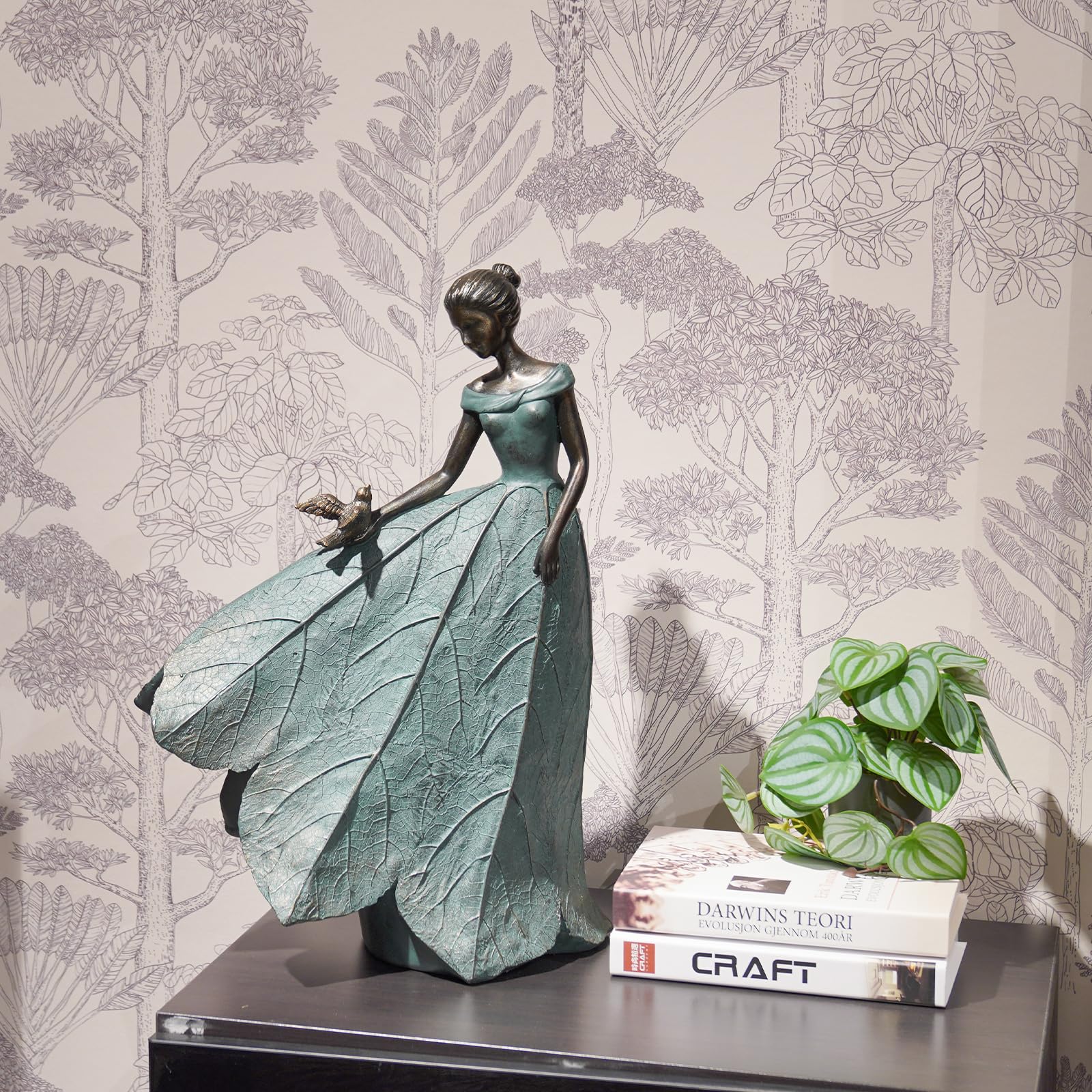 Guichifun Fairy Statue displayed on a living room shelf