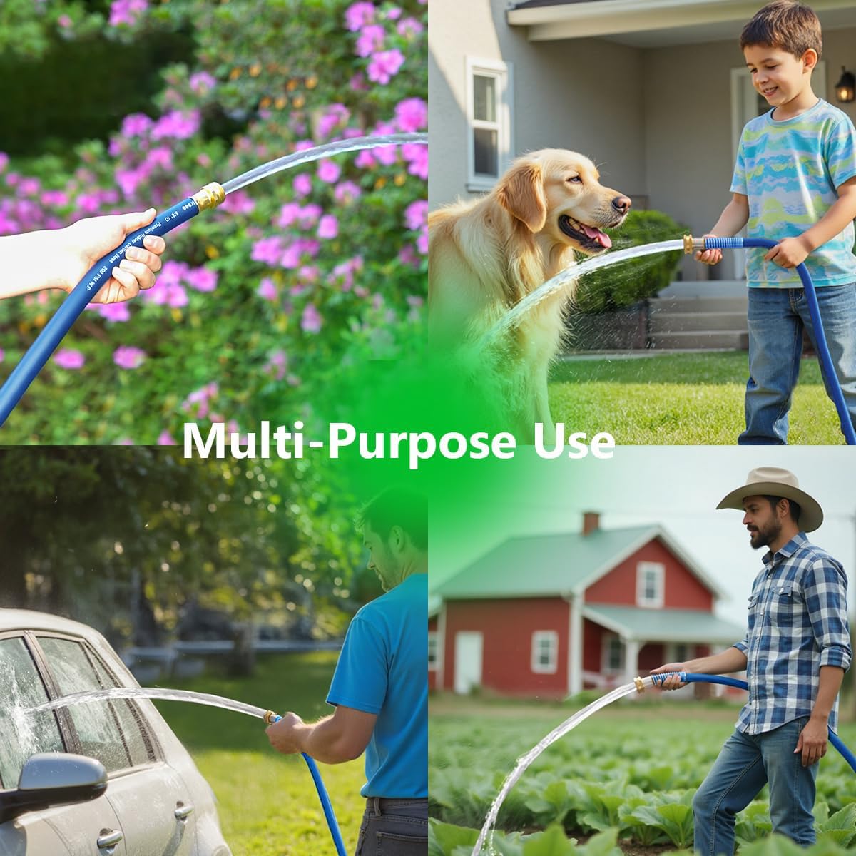 Guitrees 25FT garden hose packaging