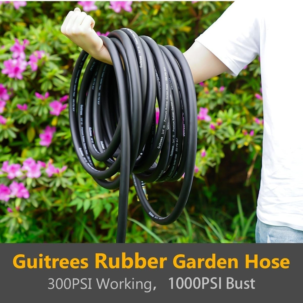 Guitrees 5ft garden hose displaying kink-resistant feature