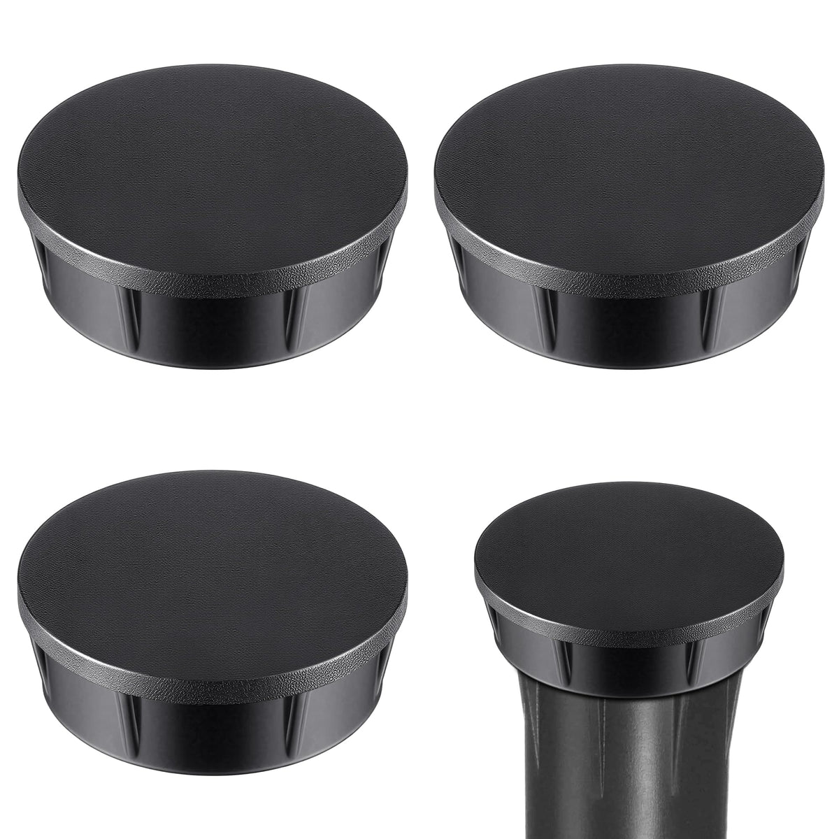 Gulfmew sprinkler head caps pack of 3, black colour