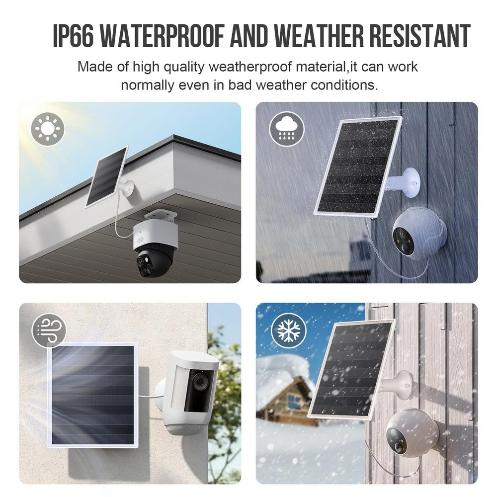 gulisot solar panel charger with included accessories