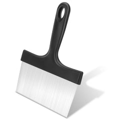 GuoluvSoo Heavy Duty Grill Scraper front view with ergonomic handle
