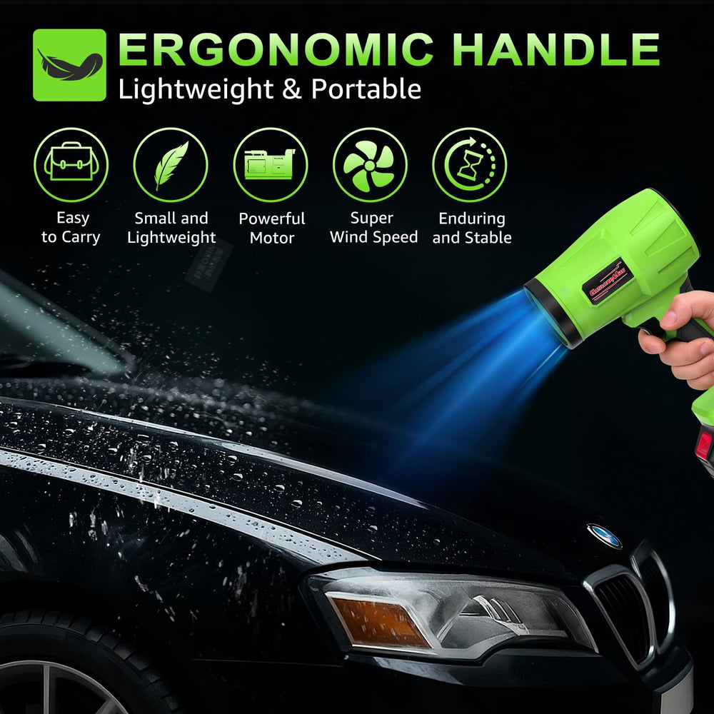 GustoneMas leaf blower with goggles and toolbox included