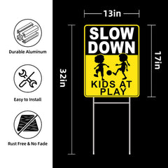 GXGGUS corrugated plastic sign displayed in a yard