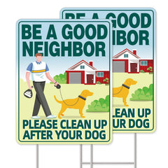 GXGGUS dog sign 13x10 inch with vibrant design