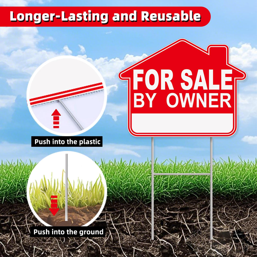 GXGGUS For Sale By Owner Yard Sign displayed in a driveway