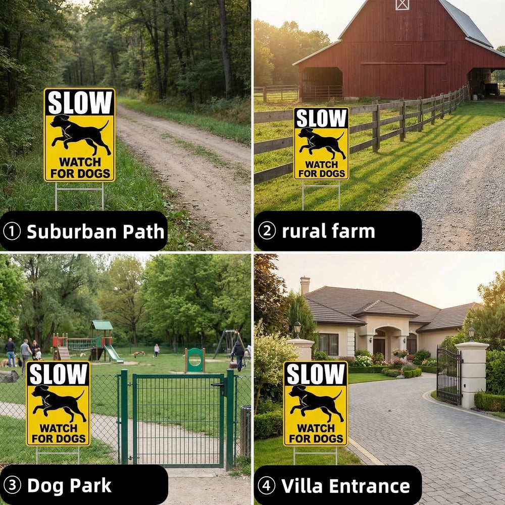 GXGGUS packaging of Slow Watch for Dogs signs