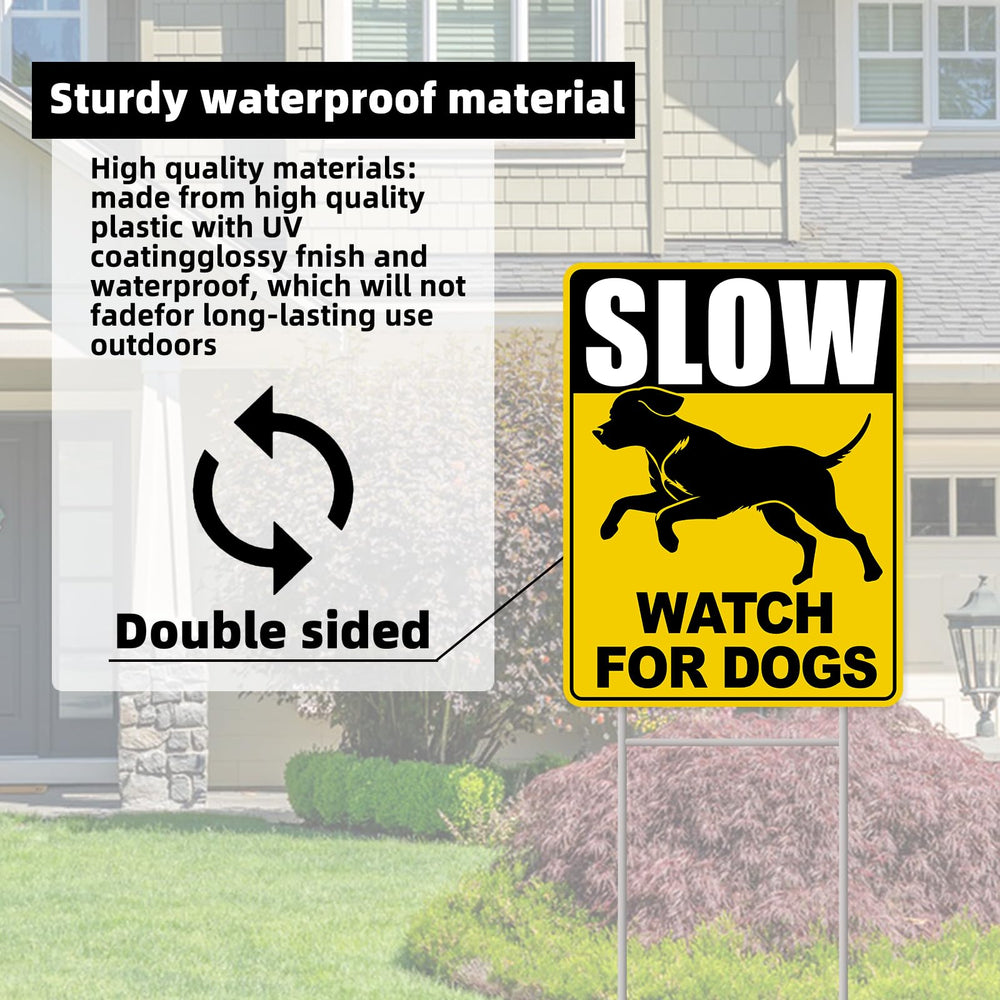 GXGGUS Slow Watch for Dogs double-sided view
