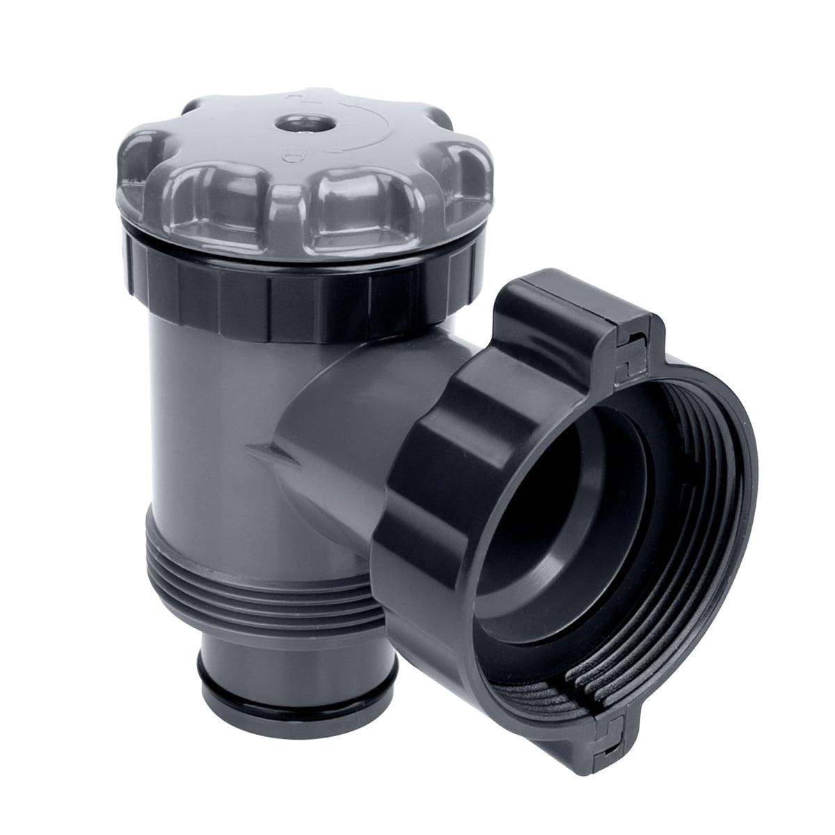 GYPNS Plunger Valve front view with threaded connections
