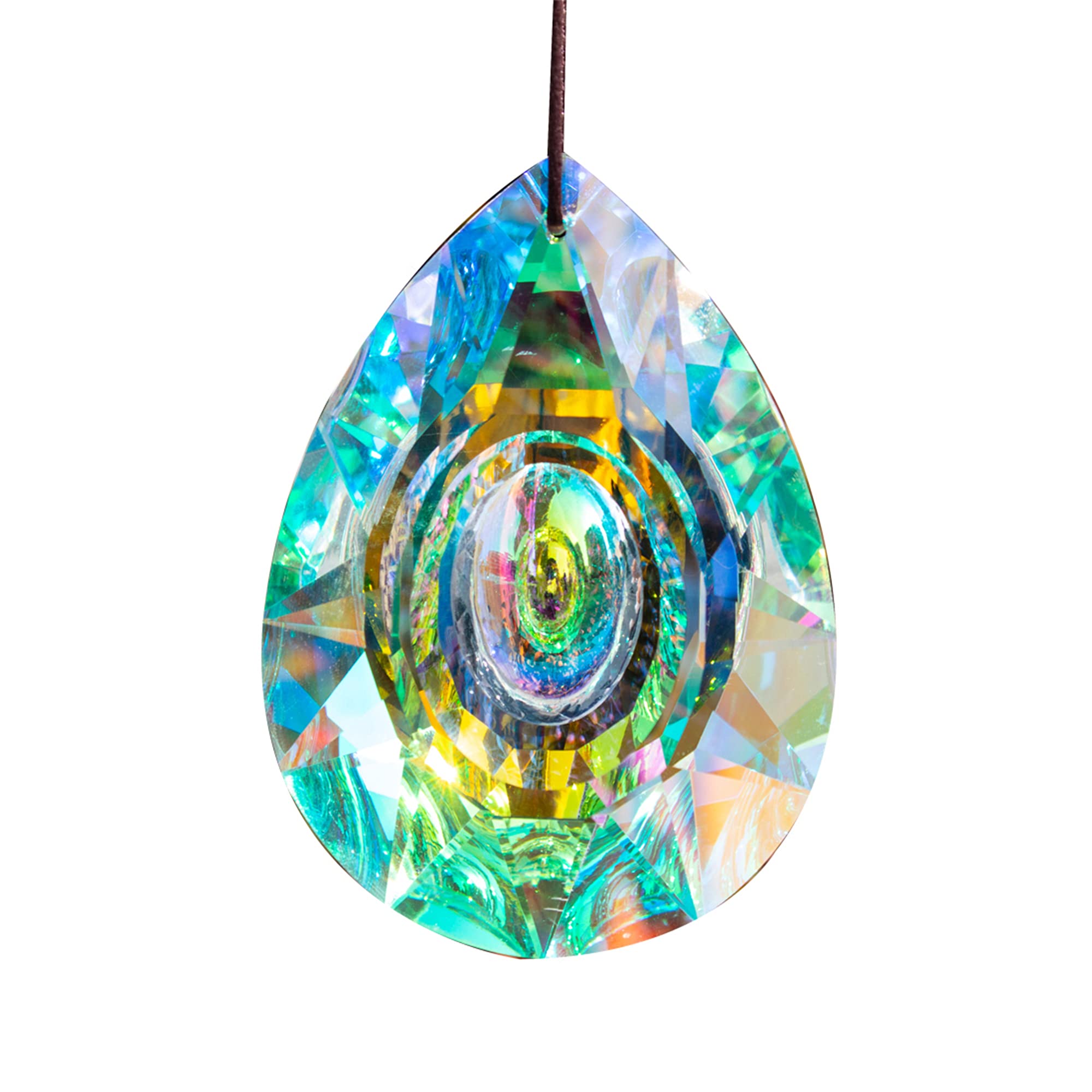 H&D HYALINE & DORA 3.5in chandelier crystal prism front view