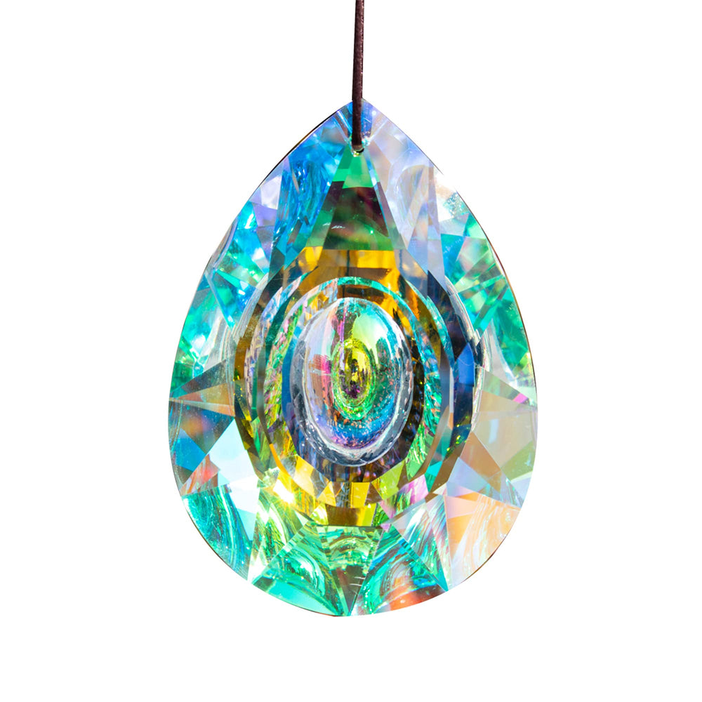 H&D HYALINE & DORA 3.5in chandelier crystal prism front view