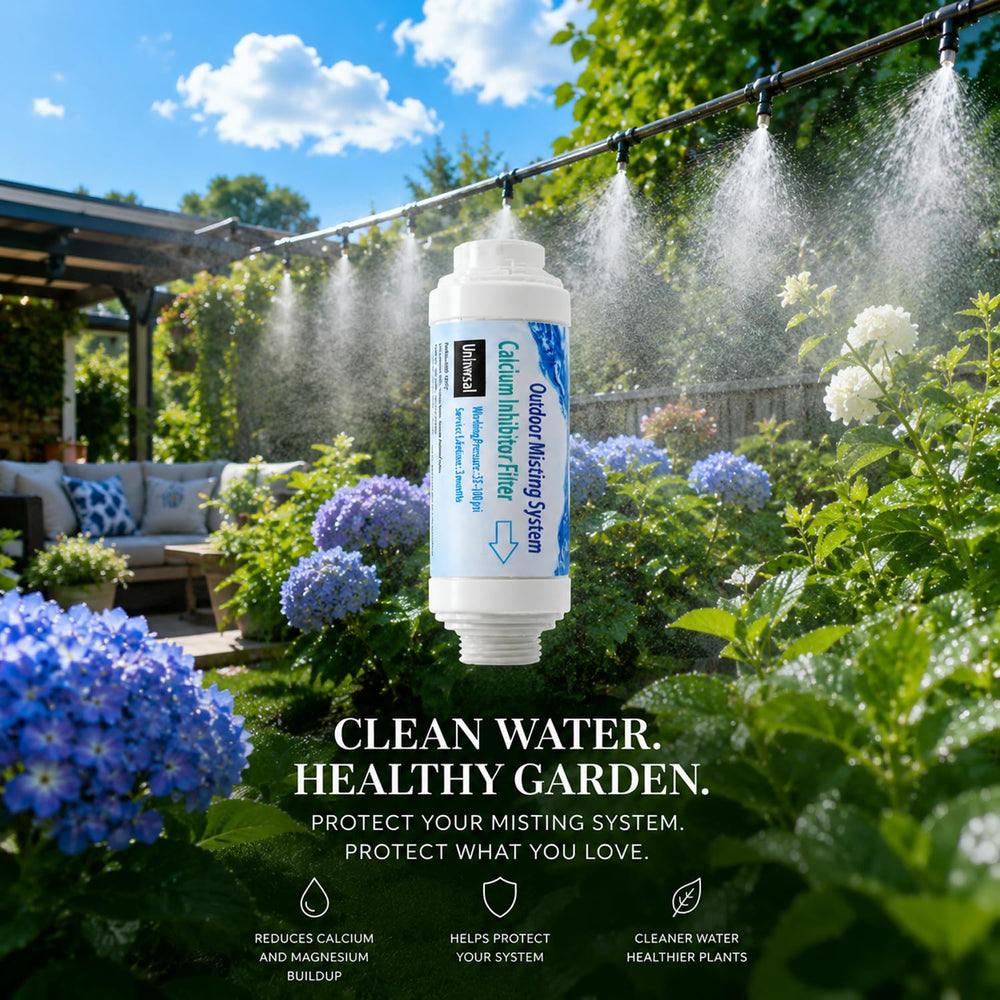 H&G lifestyles calcium filter compatibility with various misting systems