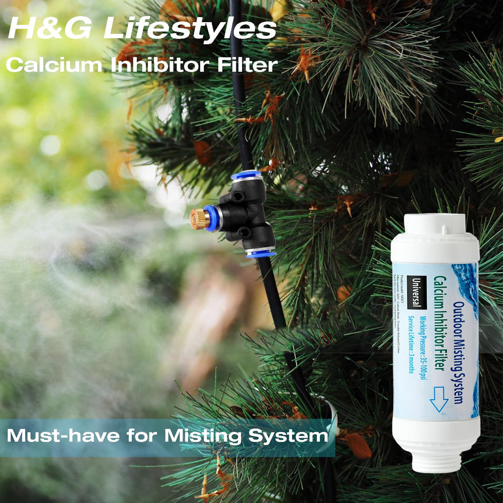 H&G lifestyles calcium inhibitor filter features and benefits summary