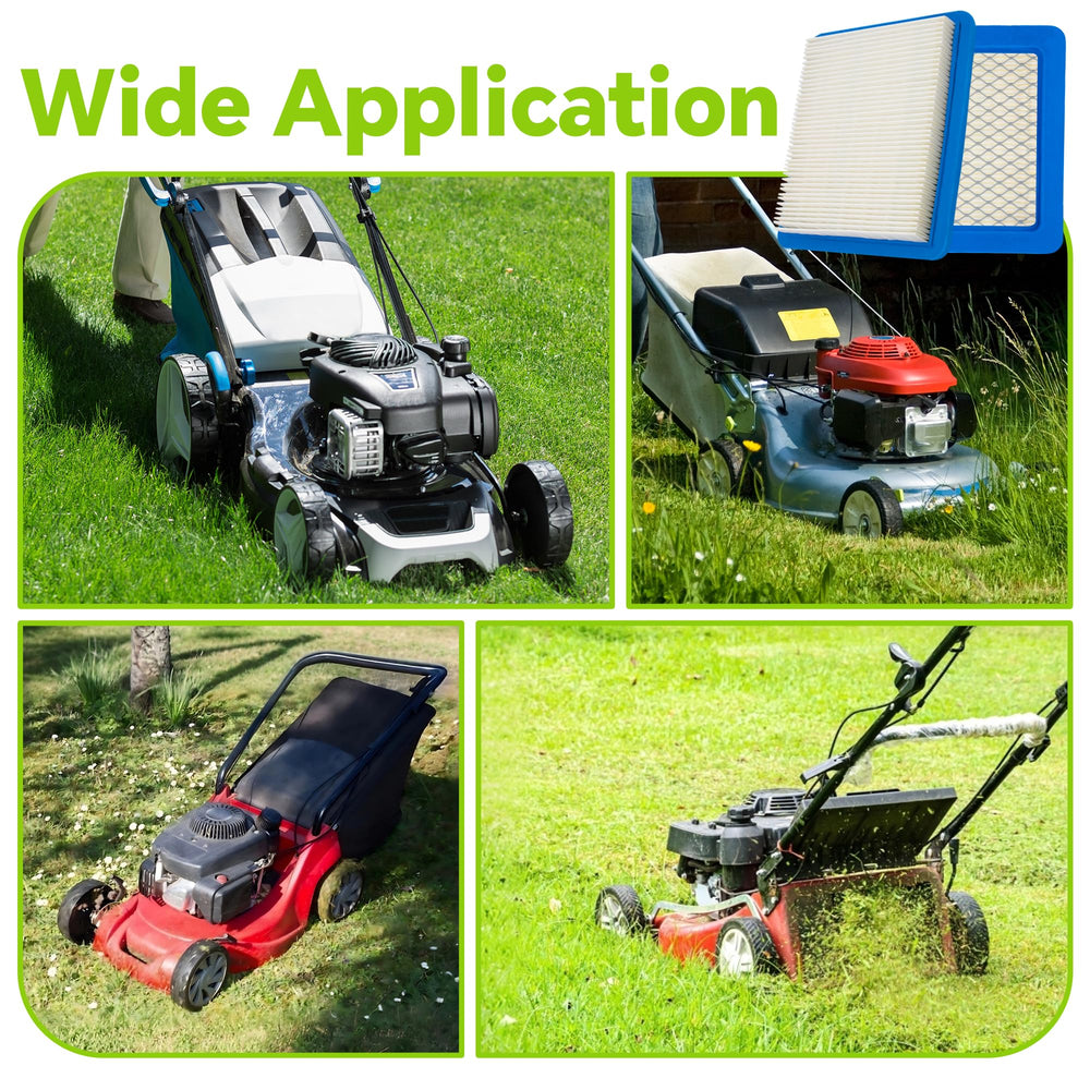 Haigelisi Air Filter installed in a lawn mower