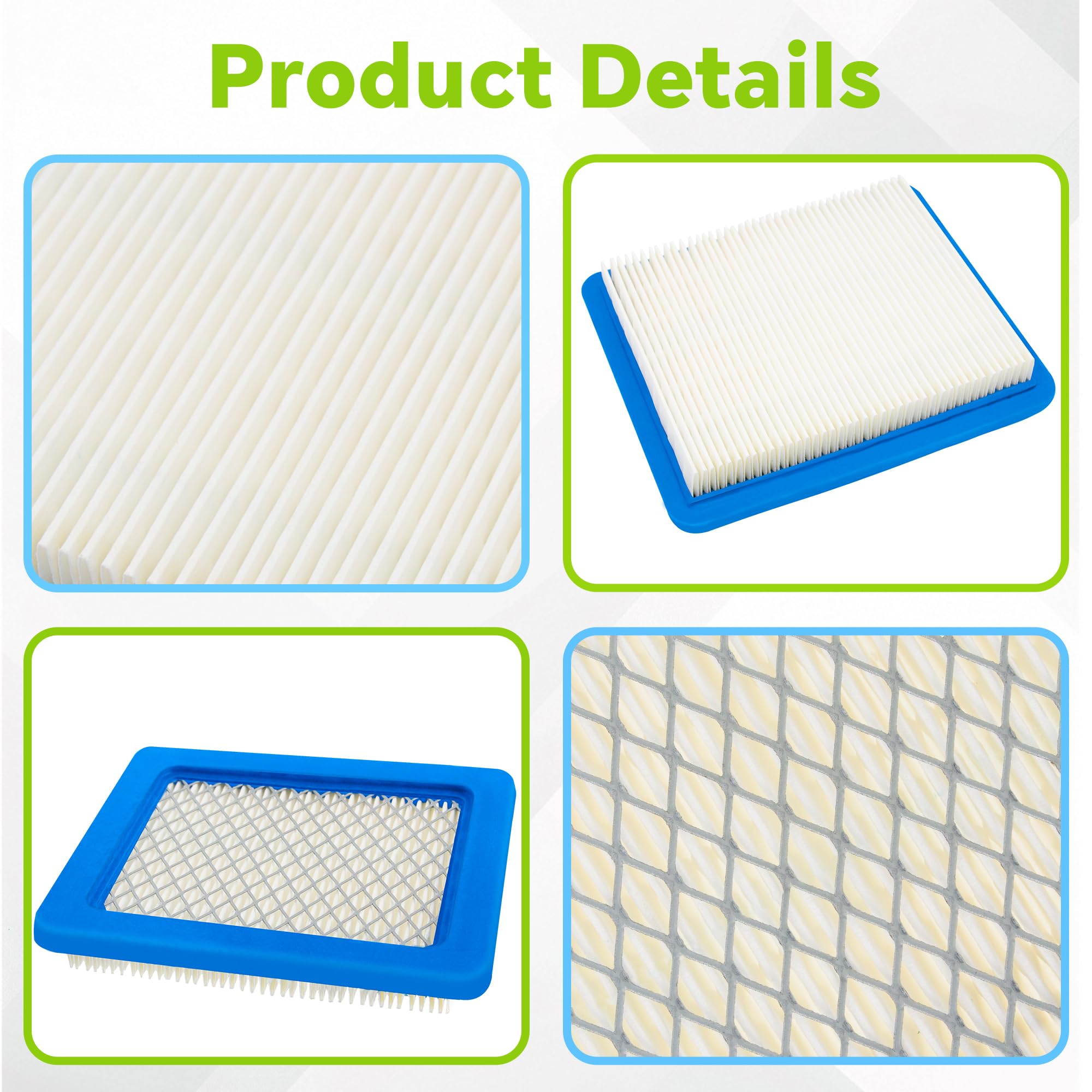 Haigelisi Air Filter packaging for easy storage