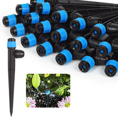 Hakioi 50pcs drip irrigation emitters front view