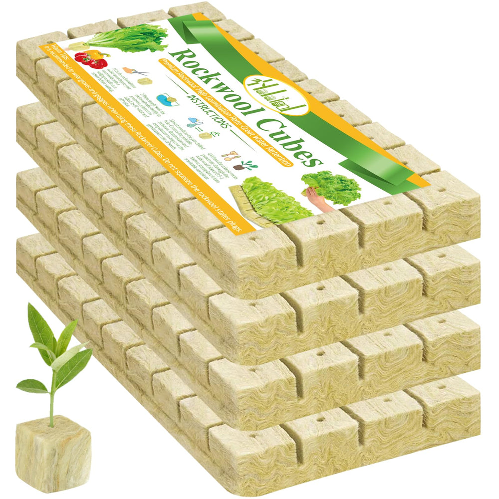 Halatool 1.2-inch Rockwool Cubes package front view