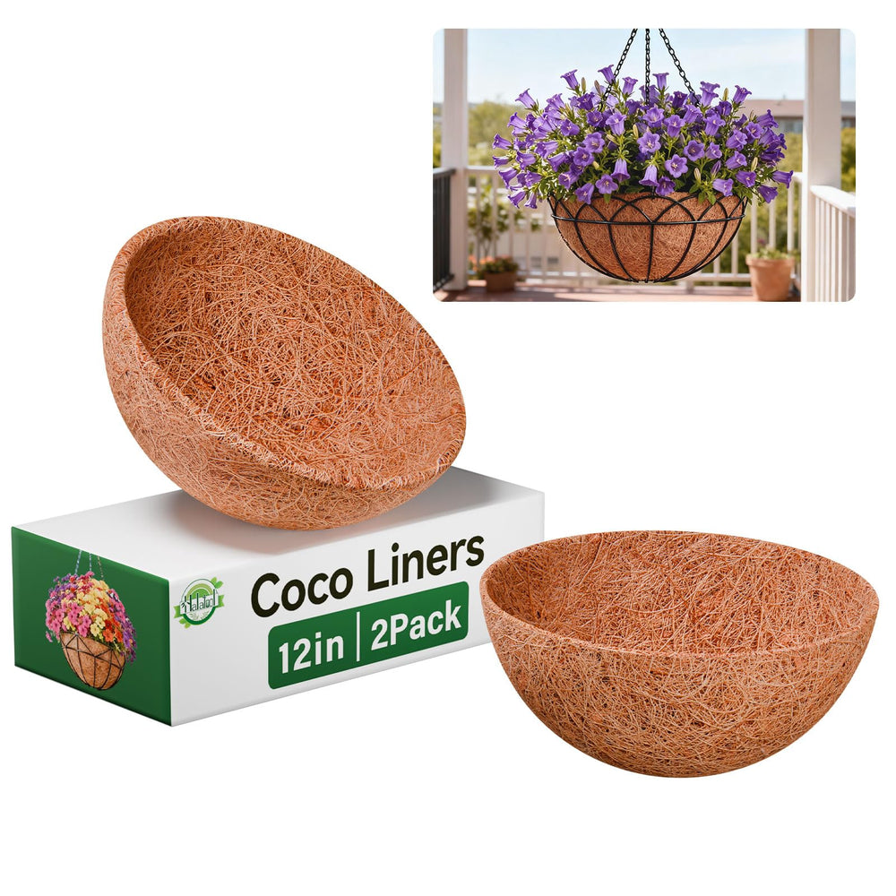 Halatool 12 Inch coconut liner front view