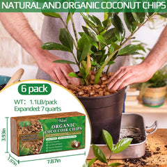 Halatool Coco Husk Chips each brick expands to 7 quarts