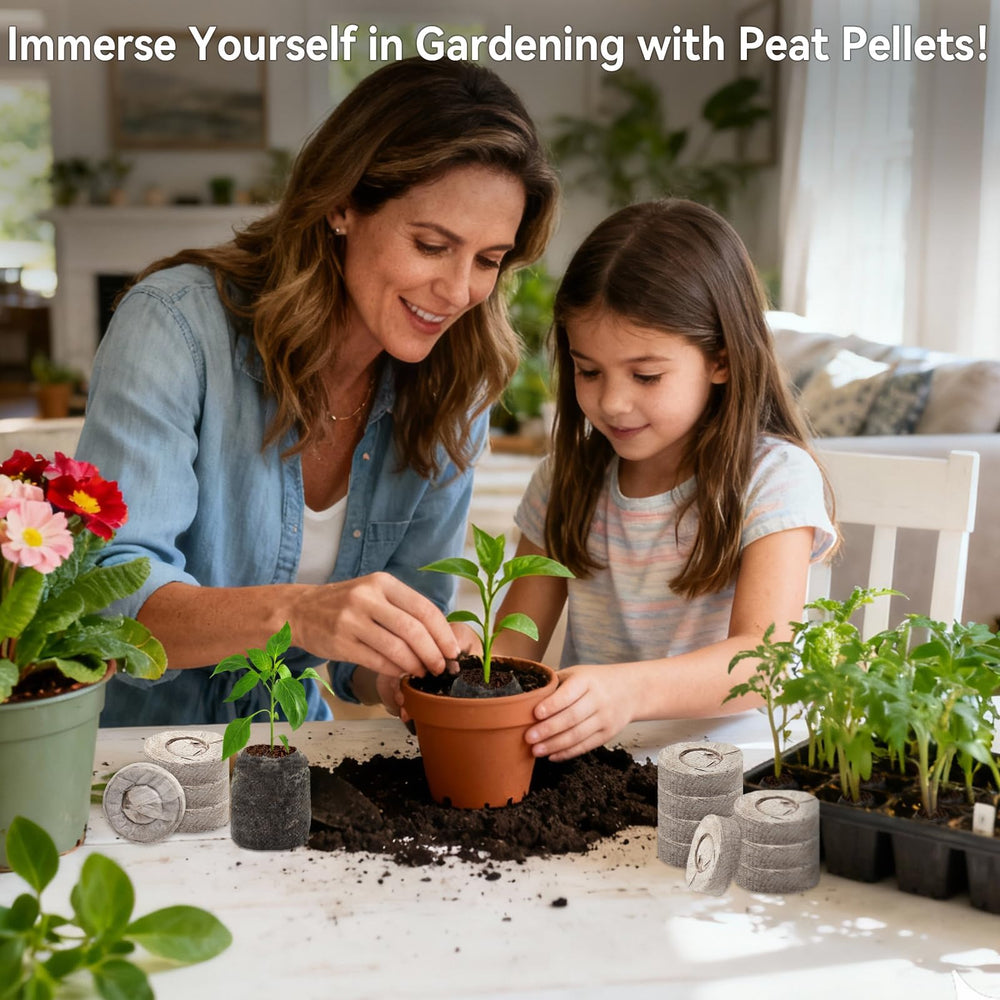 Halatool peat pellets expanded after watering