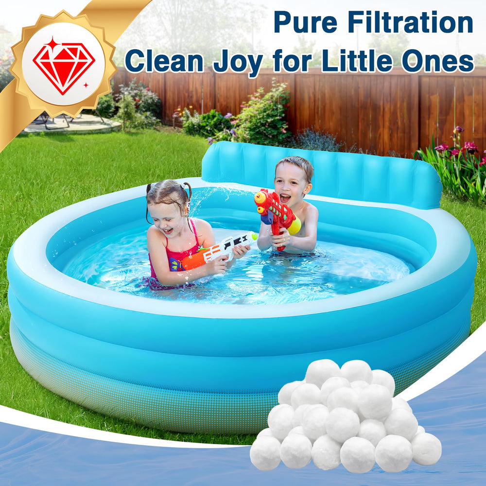 Halatool Pool Filter Balls close-up of material