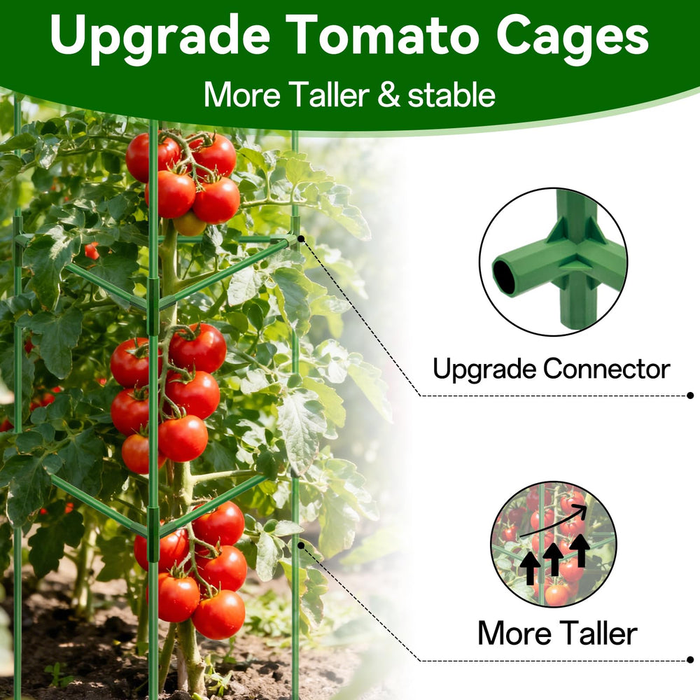 Halatool tomato cage in indoor potted plant
